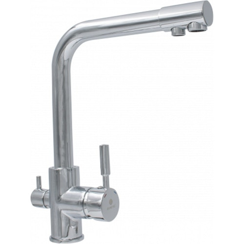 baterie bucatarie ermetiq er-a418, pentru filtru apa, crom - imagine 4